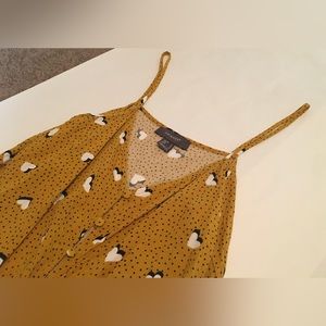 Primark Tie-front Tank Top (Womens USA 6)